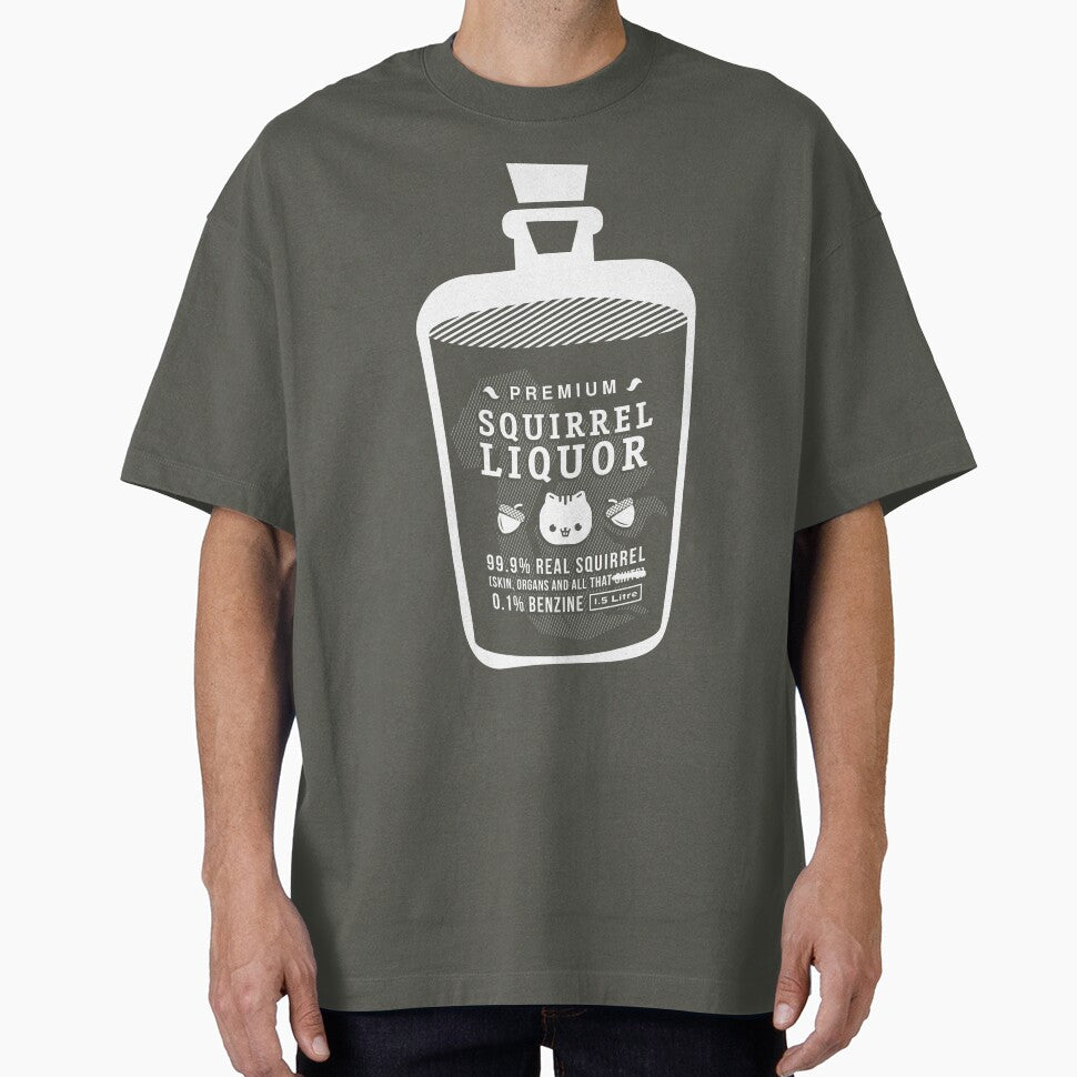 Premium Squirrel Liquor by Mapache Mutante