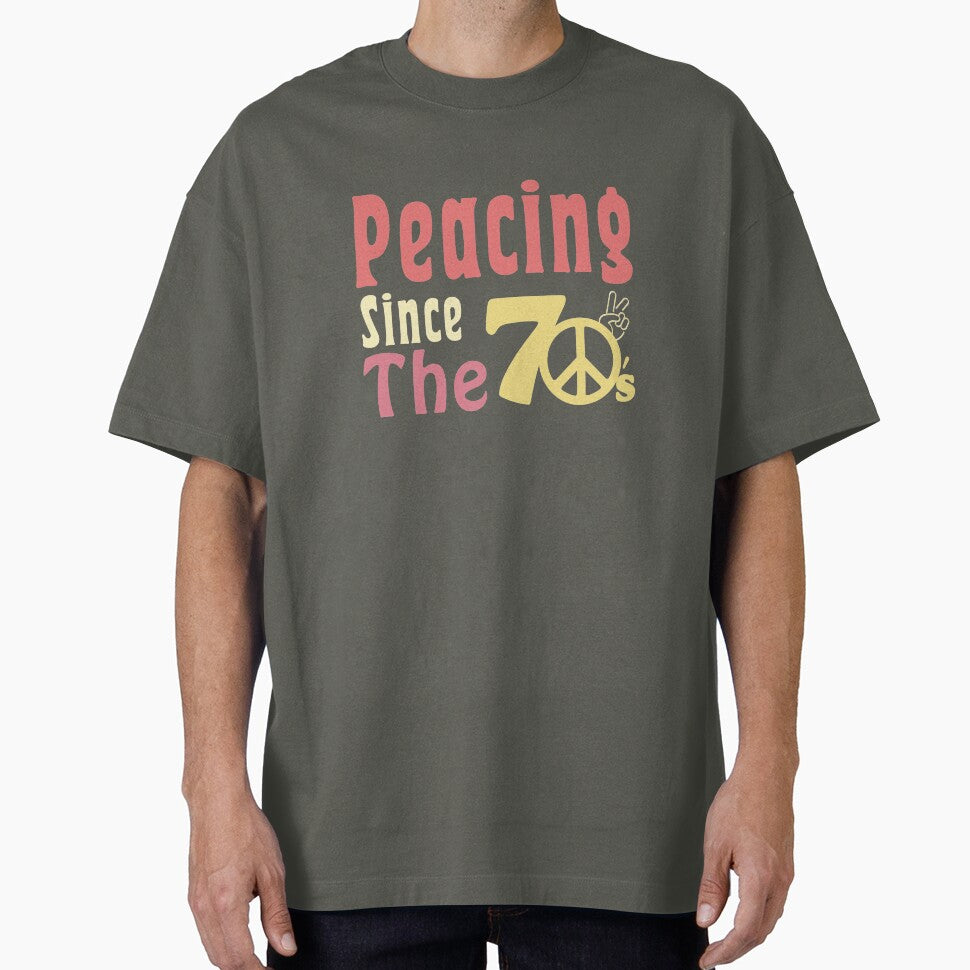 Peacing Since The 70's Colorful by MinimalSketches