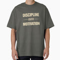 Discipline Over Motivation Gym Workout Shirt by Drip5