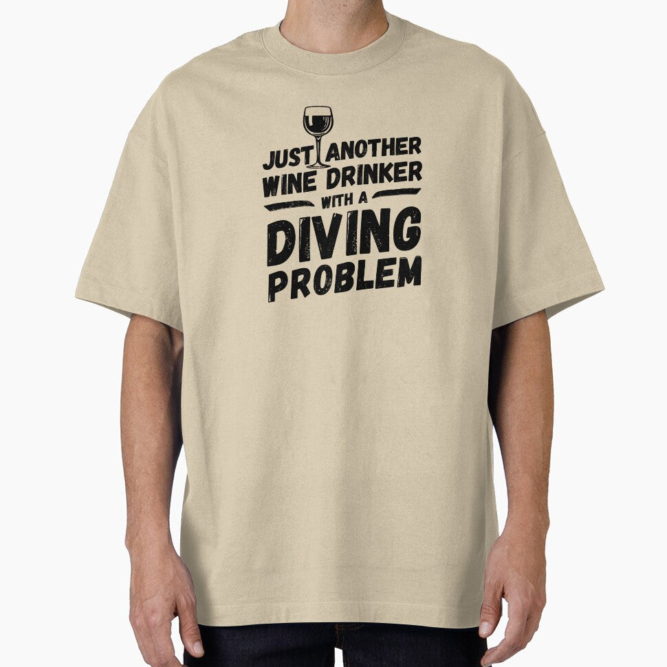 Just another wine drinker with a diving problem, wine drinker, diving by rattob