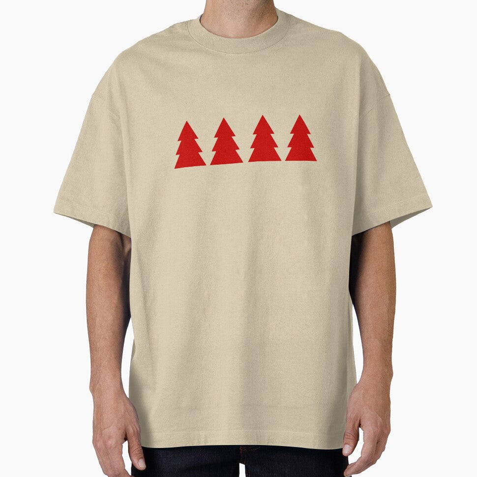 Cedar Trees - Red by TheeForestFox Shop