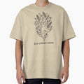 Zen Garden Mama Floral Yoga Line Art - Minimalist Black Ink Design by Jaroslaw-S