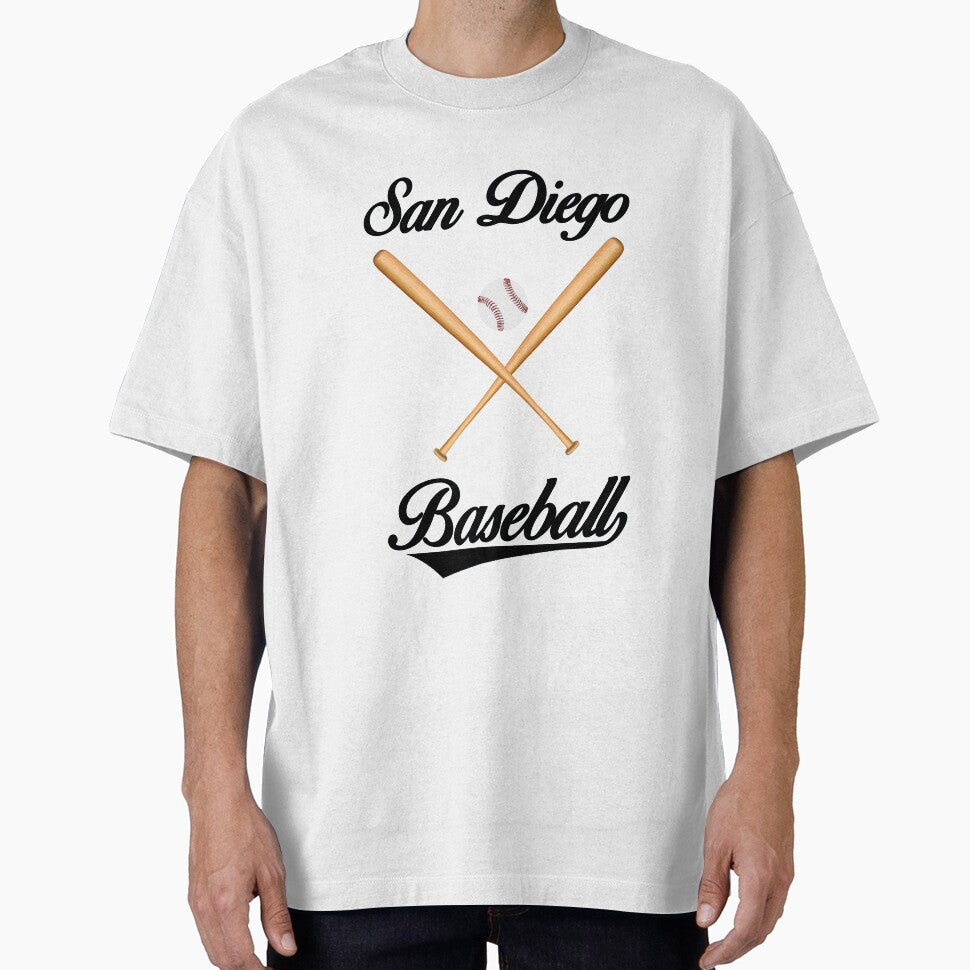 San Diego Baseball T-Shirt for Men and Women by AllStarMerch