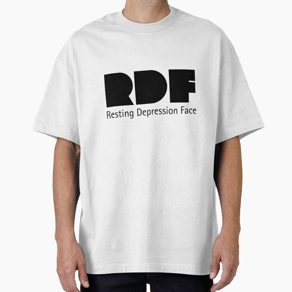 Resting Depression Face | Funny & Relatable Mental Health Humor by Vibe Collective Apparel