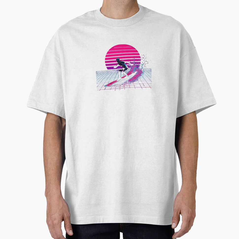 Synthwave Surfer by garts