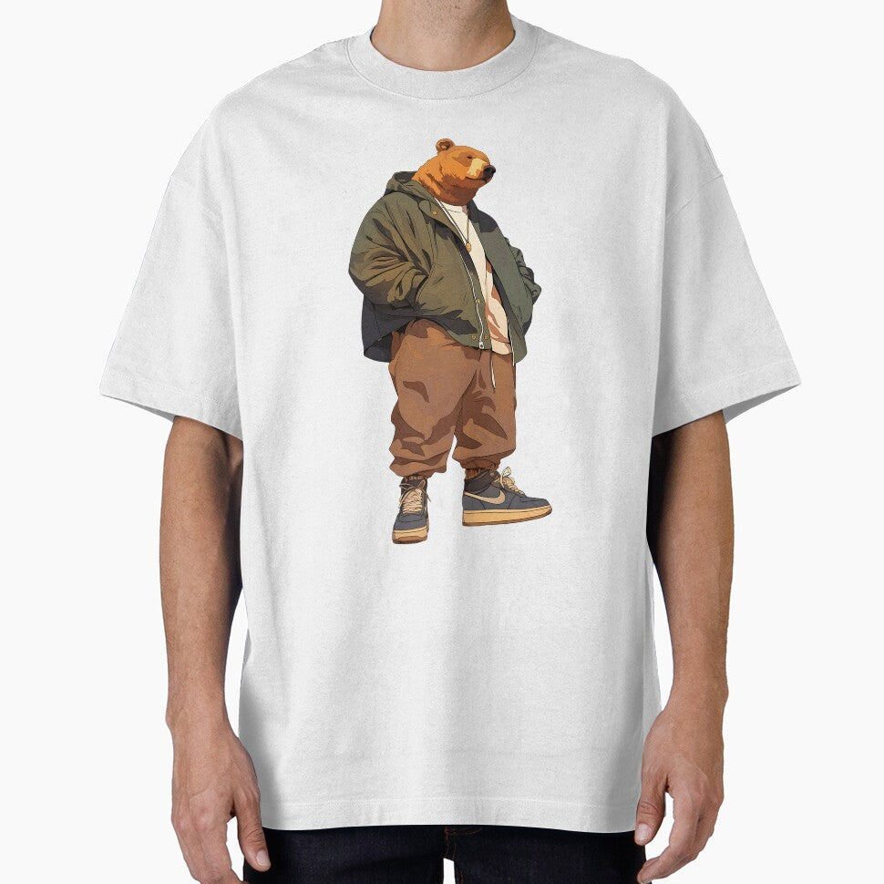 Streetwear Edgy Bear by bapupa