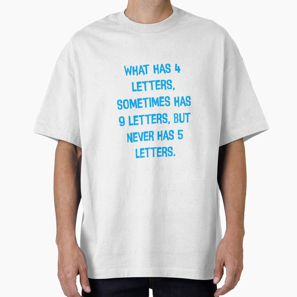 What Has 4 Letters, Sometimes Has 9 Letters But Never Has 5 Letters Funny Dad Jokes by Pete Roberts