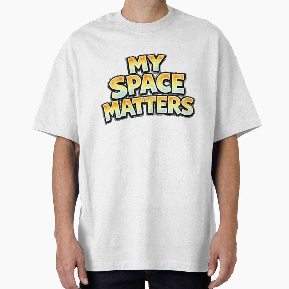 MY SPACE MATTERS – hand drawn childlike typography by Mac Sketches