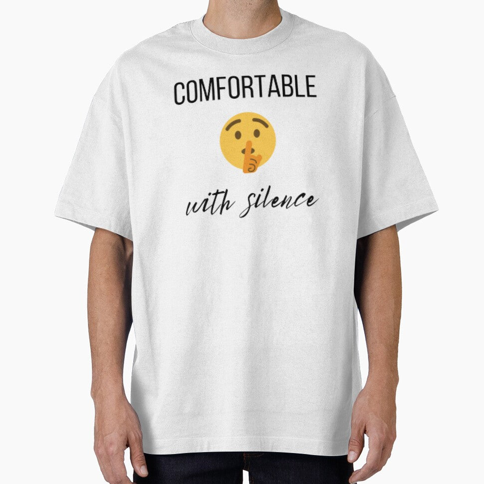 Comfortable with silence, for an introvert, introvert, introvert gifts by TeePassion