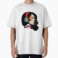Beautiful Girl with Headphones in the Style of Pop Art by KOTOdesign