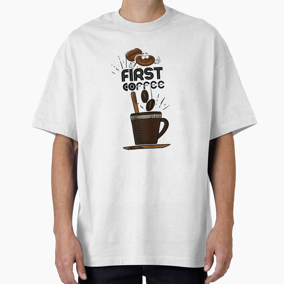 First coffee . Big face coffee by kamila11