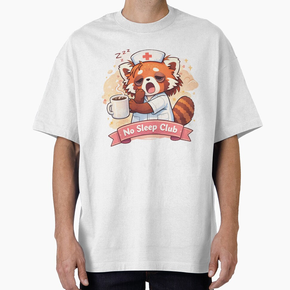 No Sleep Club – Nurse Panda by Creative and Humorous Arts