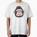 Tamon's B-Side Which Face Does Tamon Have Now? Ouri Sakaguchi Gorilla Cosplay White Shirt by T-TEES Clothing