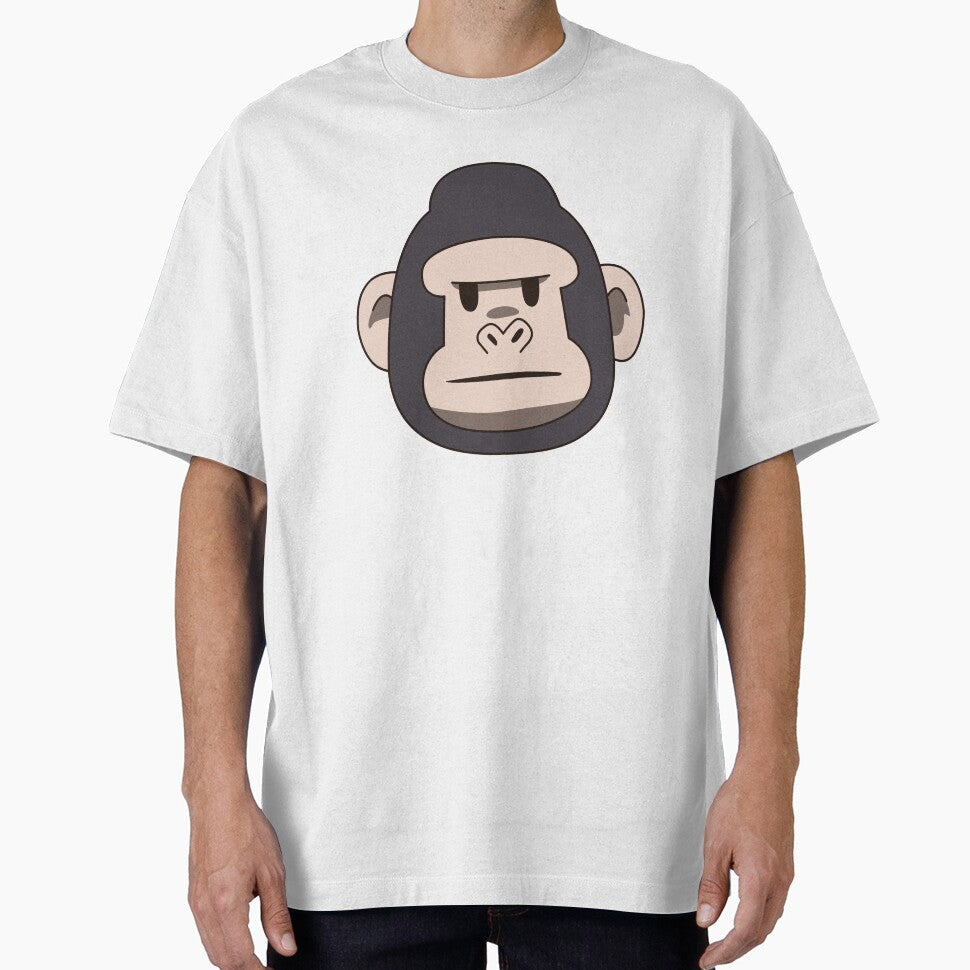 Tamon's B-Side Which Face Does Tamon Have Now? Ouri Sakaguchi Gorilla Cosplay White Shirt by T-TEES Clothing