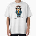 Work Life Balance Sloth – Funny Office Humor Design by CyfroweMysli