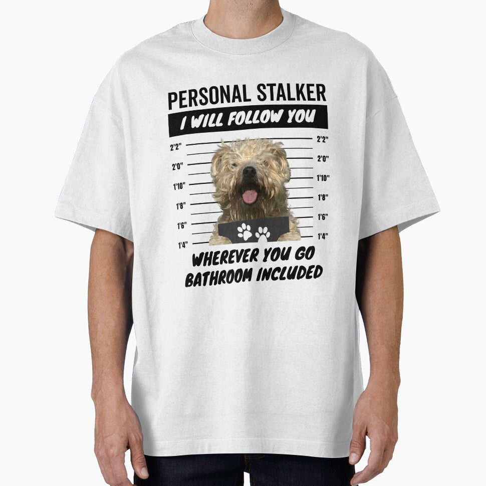 Personal Stalker Dog – Soft Coated Wheaten Terrier by More Cute Dogs