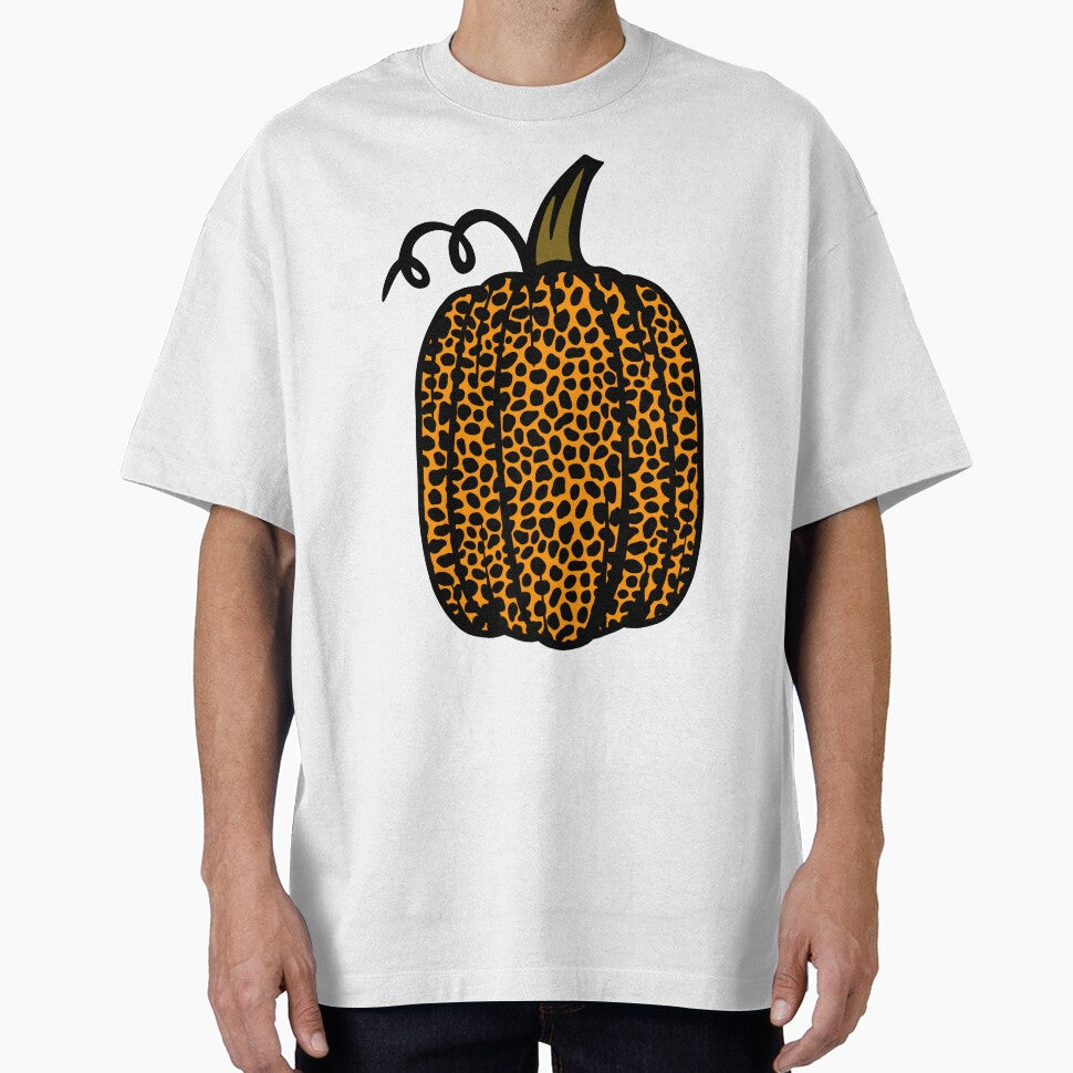 Leopard Print Pumpkin by RunThatApparel