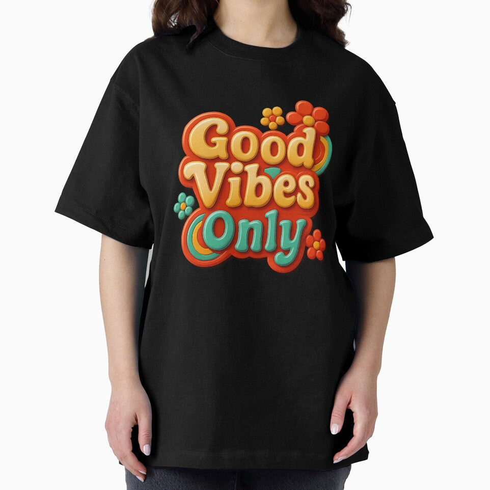 Good Vibes Only – typo with energy by Girih