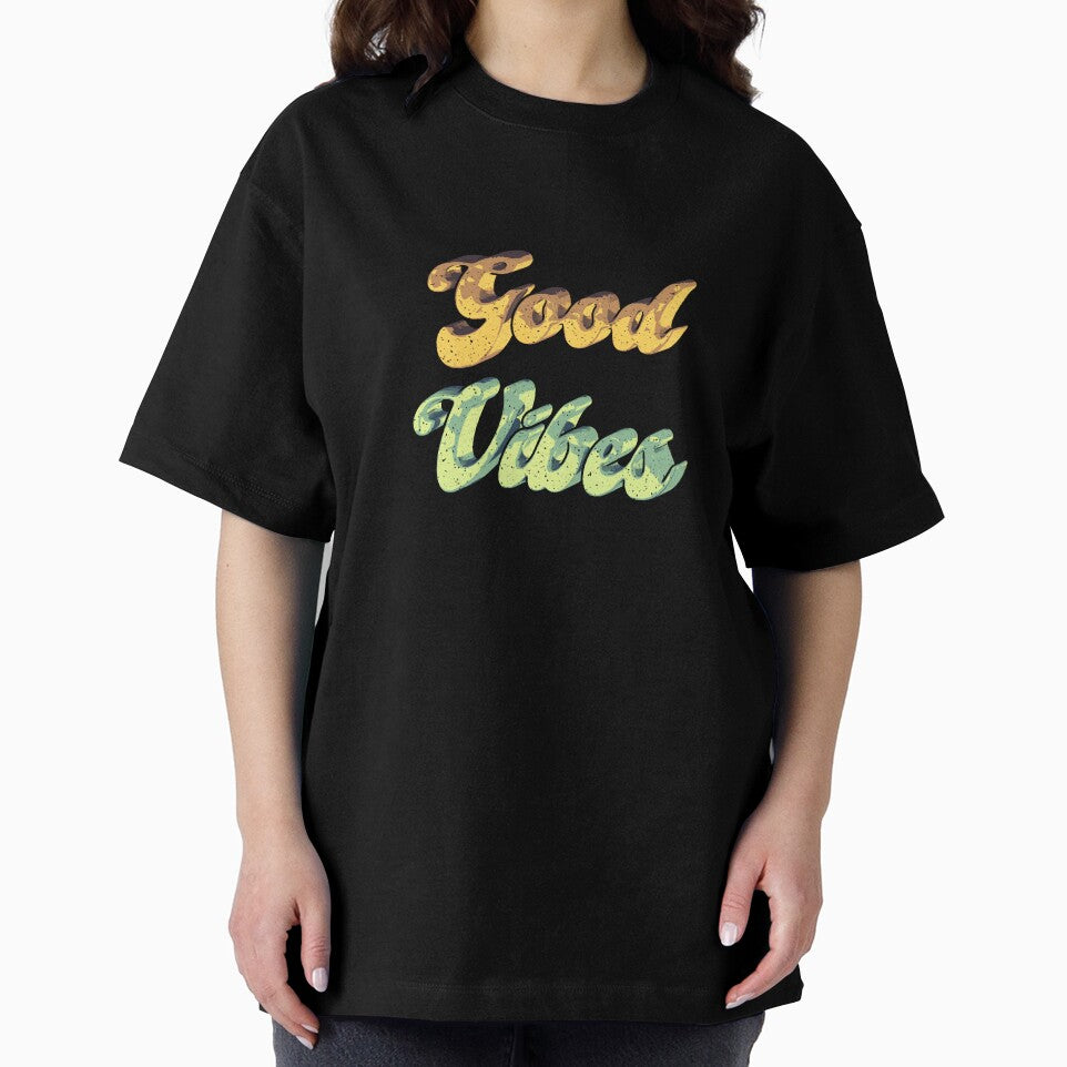 'Good Vibes' retro typography for positive energy by trepiu