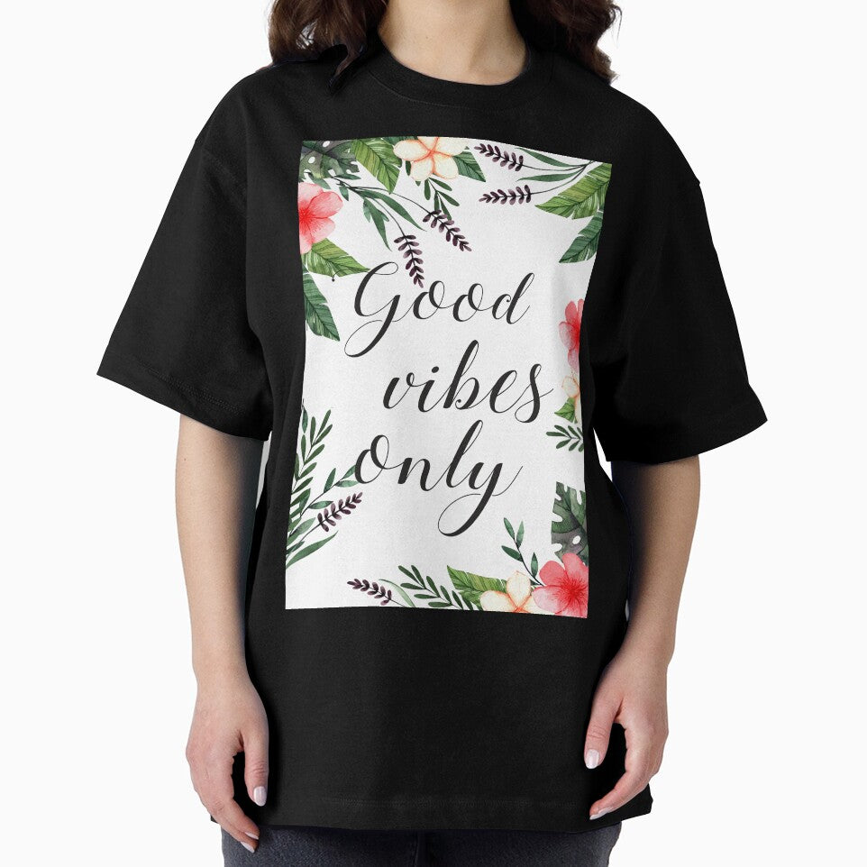 good vibes leaf pattern by artbundleindia