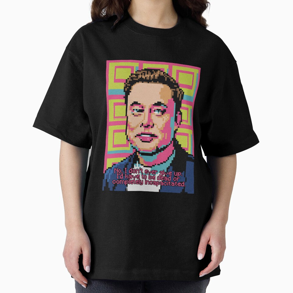 Pixelated Elon Musk Quote by Enea Kelo