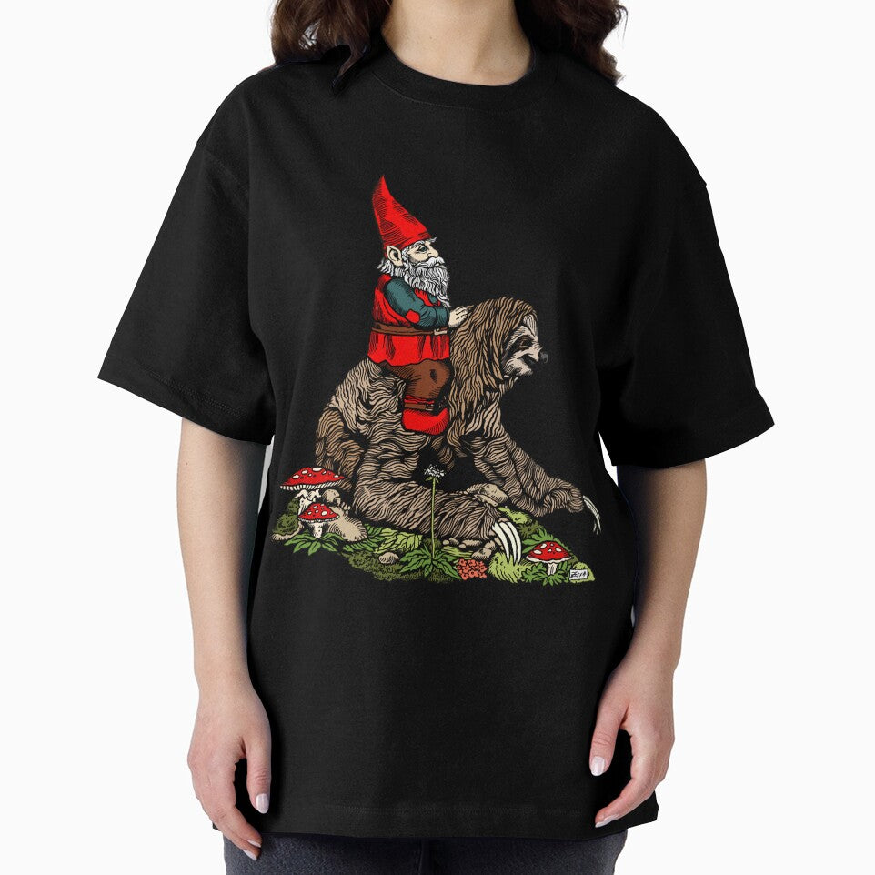 Gnome Riding a Sloth by grxquoek71