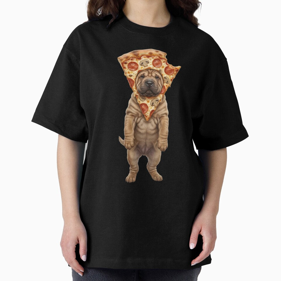 Funny Chinese Shar Pei Pizza Meme Dog Mom Dad Lover by TerryConnells
