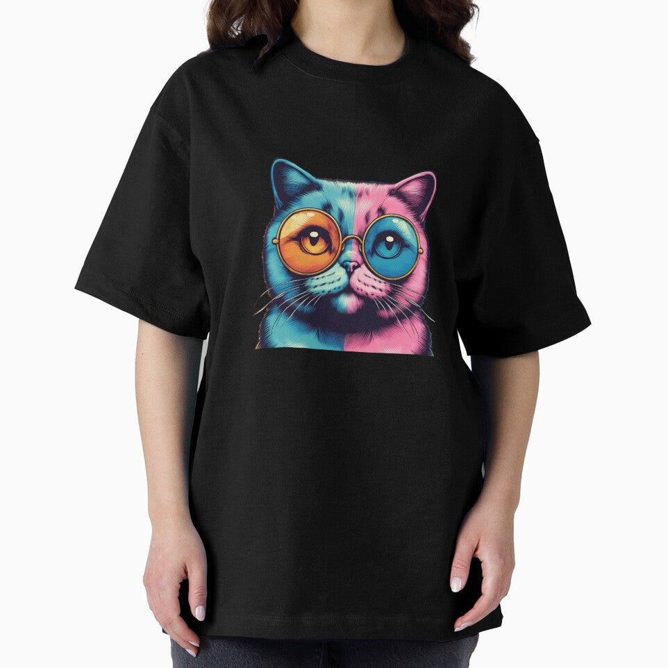 Pop-Art Cat: a colorful and fun illustration in the style of Andy Warhol. by MrGraffo
