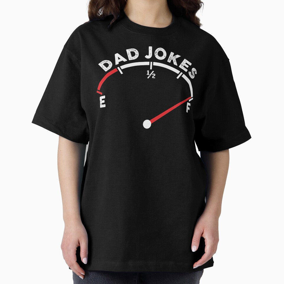 Dad Jokes Tank is Full Funny Fathers Day Gift for Fathers Papa Husband Car Lover Family Humor by alenaz