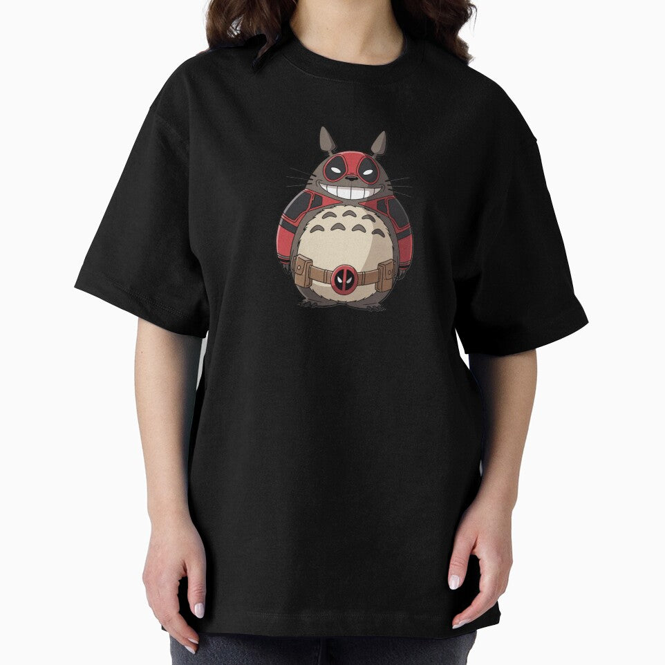 Totoro x Deadpool Fusion by ArtInventor