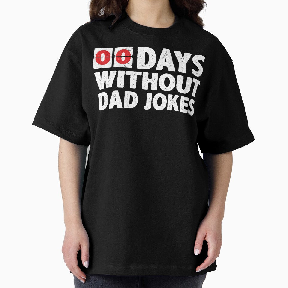 00 Zero Days Without A Bad Dad Joke Funny Humor Quote Gift for Daddy Fathers Day by alenaz