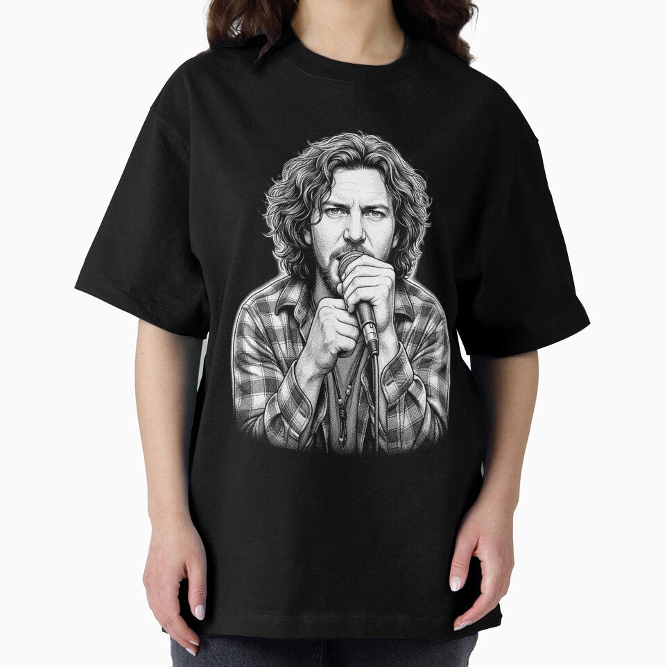 The Voice of Seattle: 90s Grunge Legend Portrait by Fallen Ink
