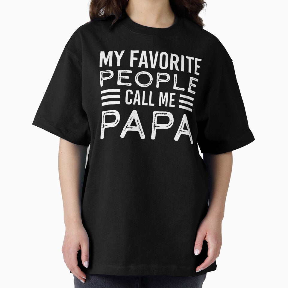 My Favorite People Call Me Papa Shirt. Funny Dad joke Shirt. Father's day Shirt. Funny Dad Sticker. Dad Socks. Gift for Father. Funny Husband Shirt. Gift for him. Papa Shirt Gift. by Aknarin Thika
