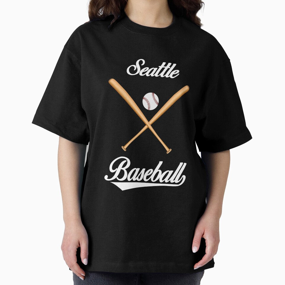 Seattle Baseball T-Shirt for Men and Women by AllStarMerch