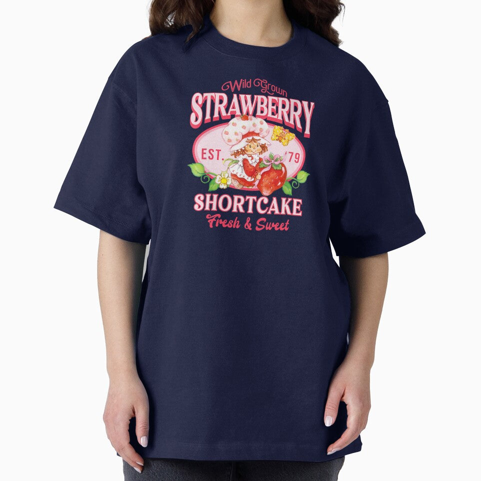 Wild Grown Strawberry Shortcake Cute Vintage Strawberry Girl Fresh & Sweet Graphic by alber-garnell