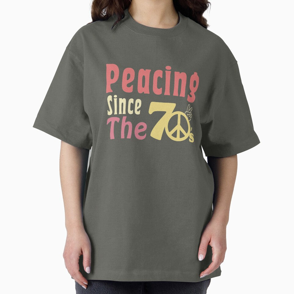 Peacing Since The 70's Colorful by MinimalSketches
