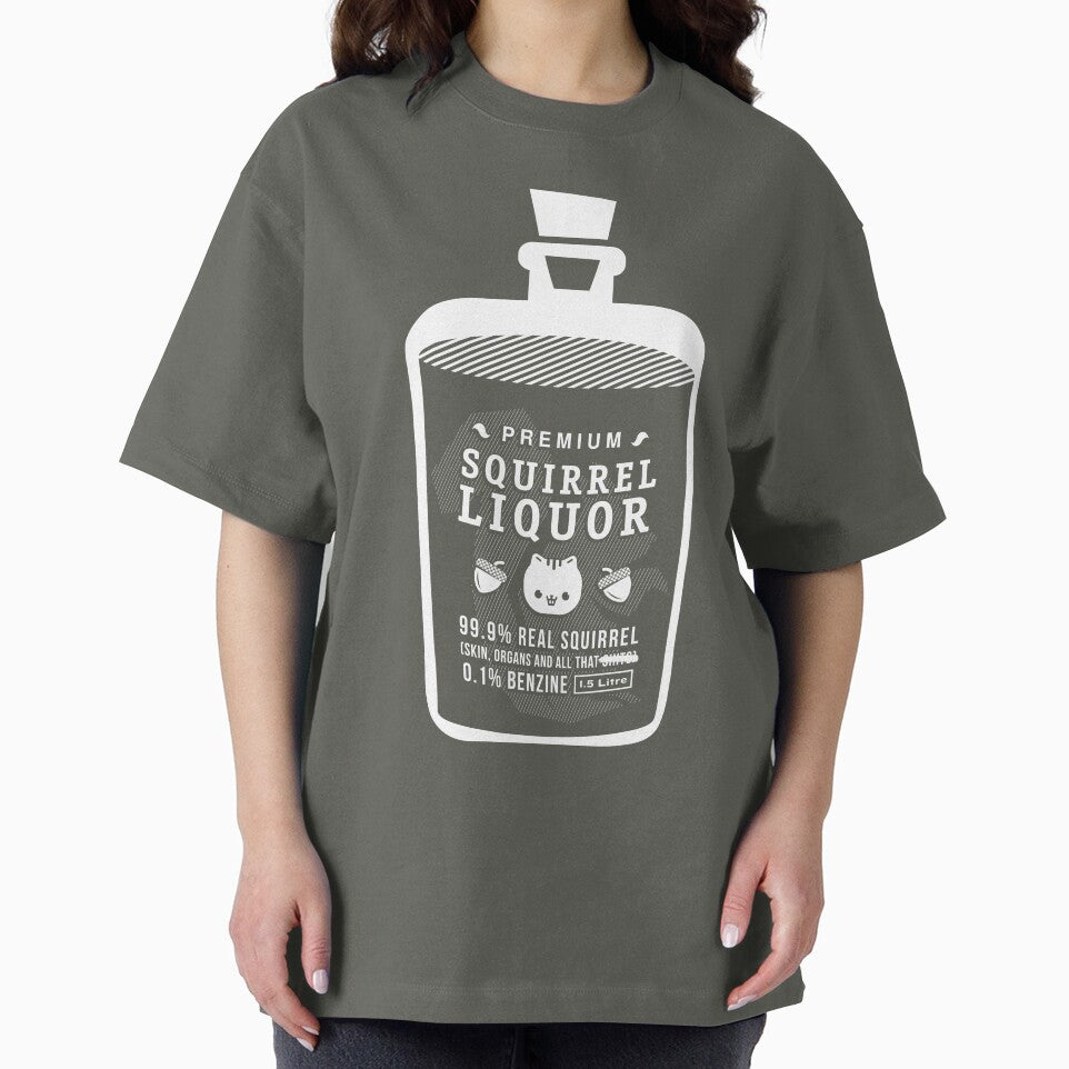 Premium Squirrel Liquor by Mapache Mutante