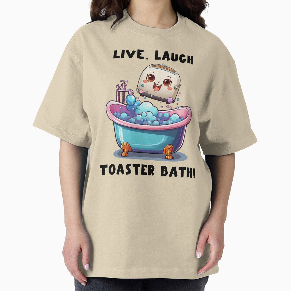 Live, Laugh, Toaster Bath by Kspirit Designs