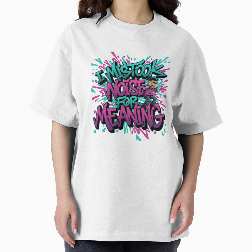 Noise Confusion Street Philosophy Tee by Imaginarium of Chaos falcon88