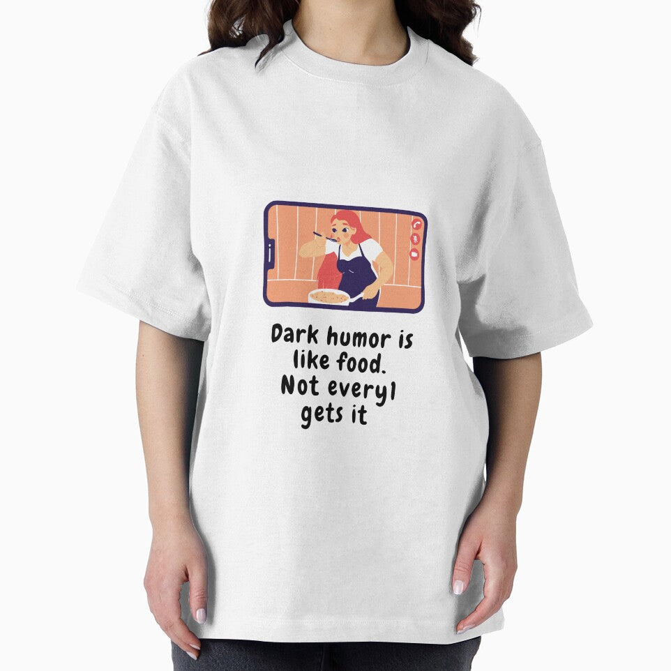 dark humor is like food not everyone gets it sarcastic quote [DH16] by HIPNOTIZAR  CRAFTS