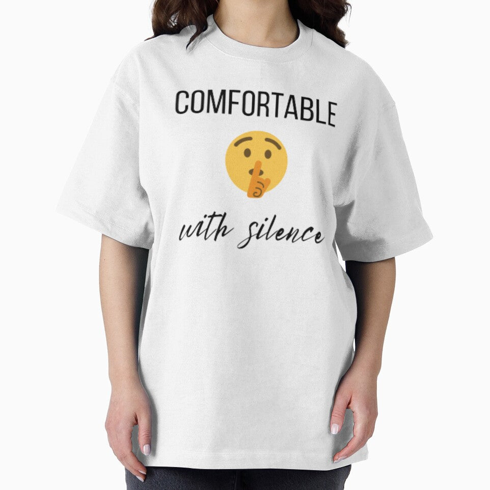 Comfortable with silence, for an introvert, introvert, introvert gifts by TeePassion