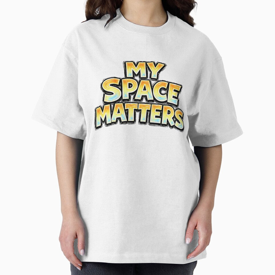 MY SPACE MATTERS – hand drawn childlike typography by Mac Sketches
