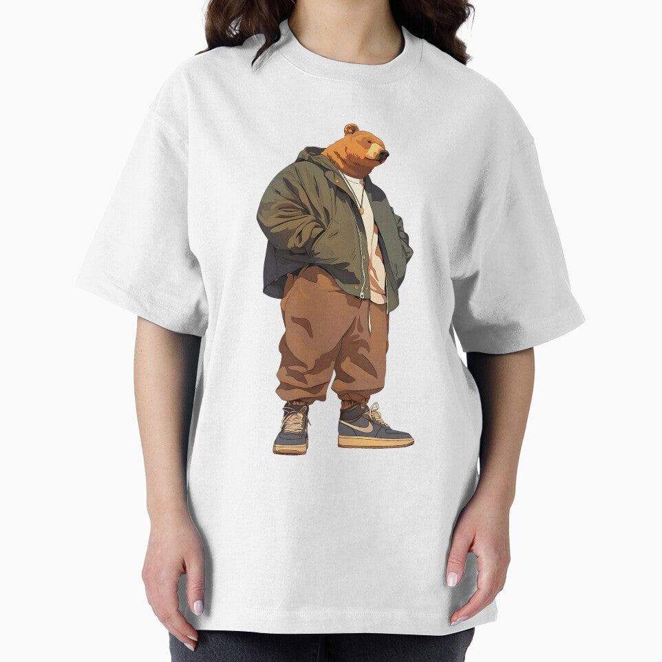 Streetwear Edgy Bear by bapupa