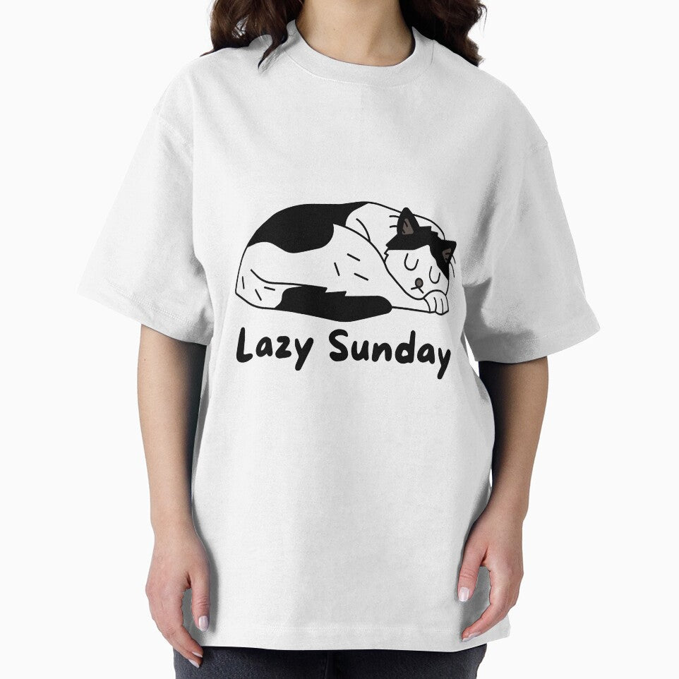 Lazy Sunday Cat Design by derendesign