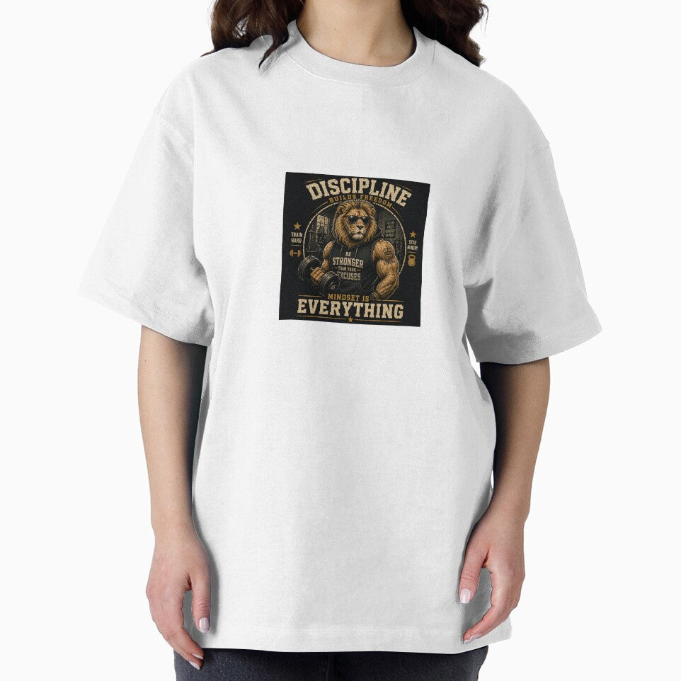 Motivational Lion Gym Design by FreshPackDesign
