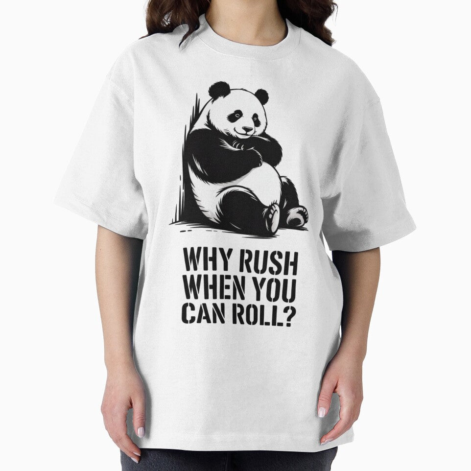 Lazy Panda - Why rush when you can roll? by 123ks