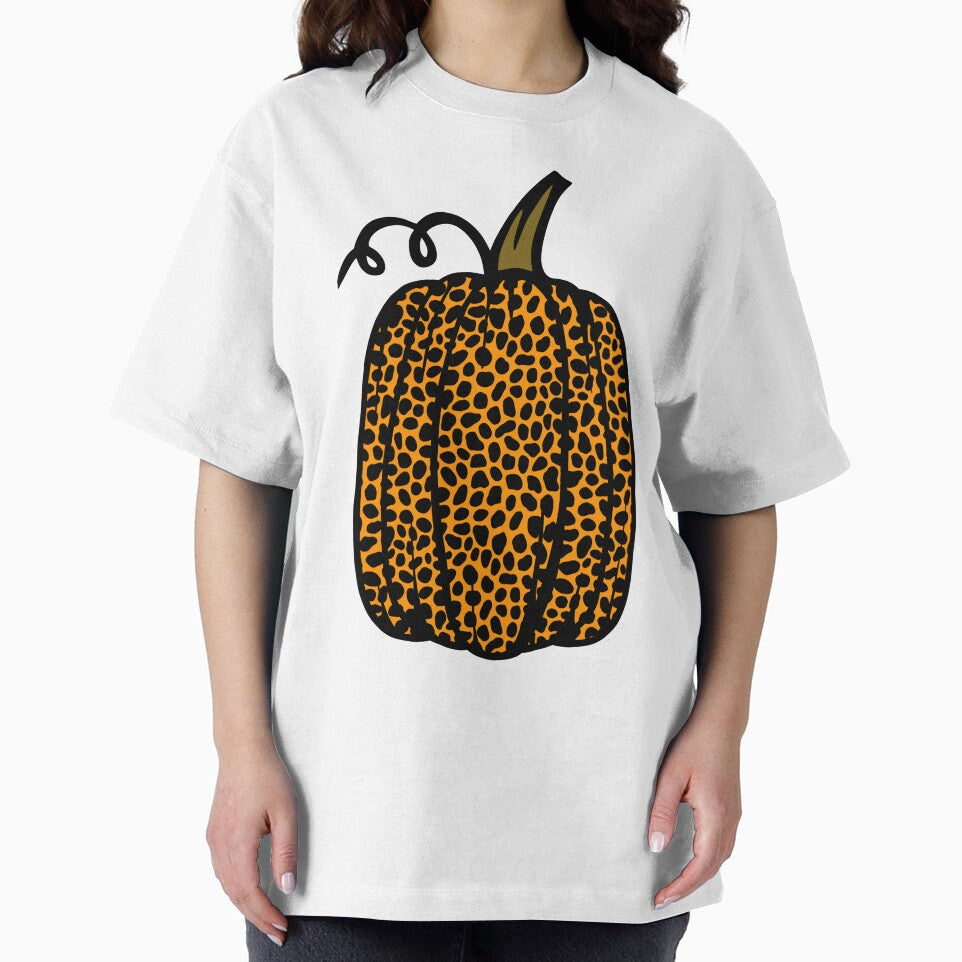 Leopard Print Pumpkin by RunThatApparel