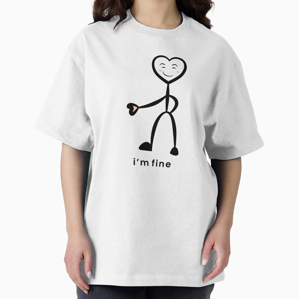 Winsky I’m Fine – Calm Smile Heart (Lower Text Edition) by LluviaStudio
