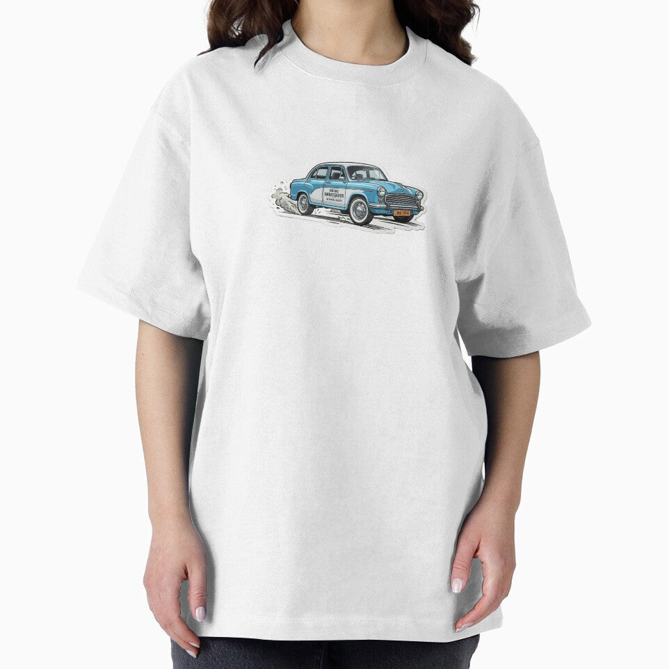 Vintage Ambassador: The Bengal Cruiser Sticker by Suyashjadhav