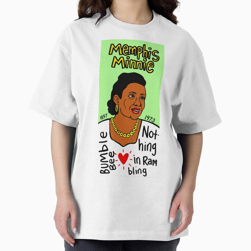 Memphis Minnie Blues Folk Art by krusefolkart